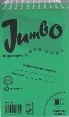 Jumbo Reporter'S Notebook A6 Ref 426